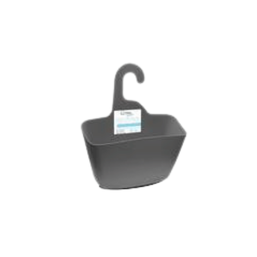 CESTA PLÁSTICO WC CINZA ESCURO